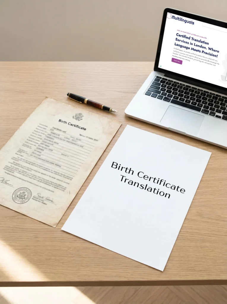 Birth Certificate Translation Services