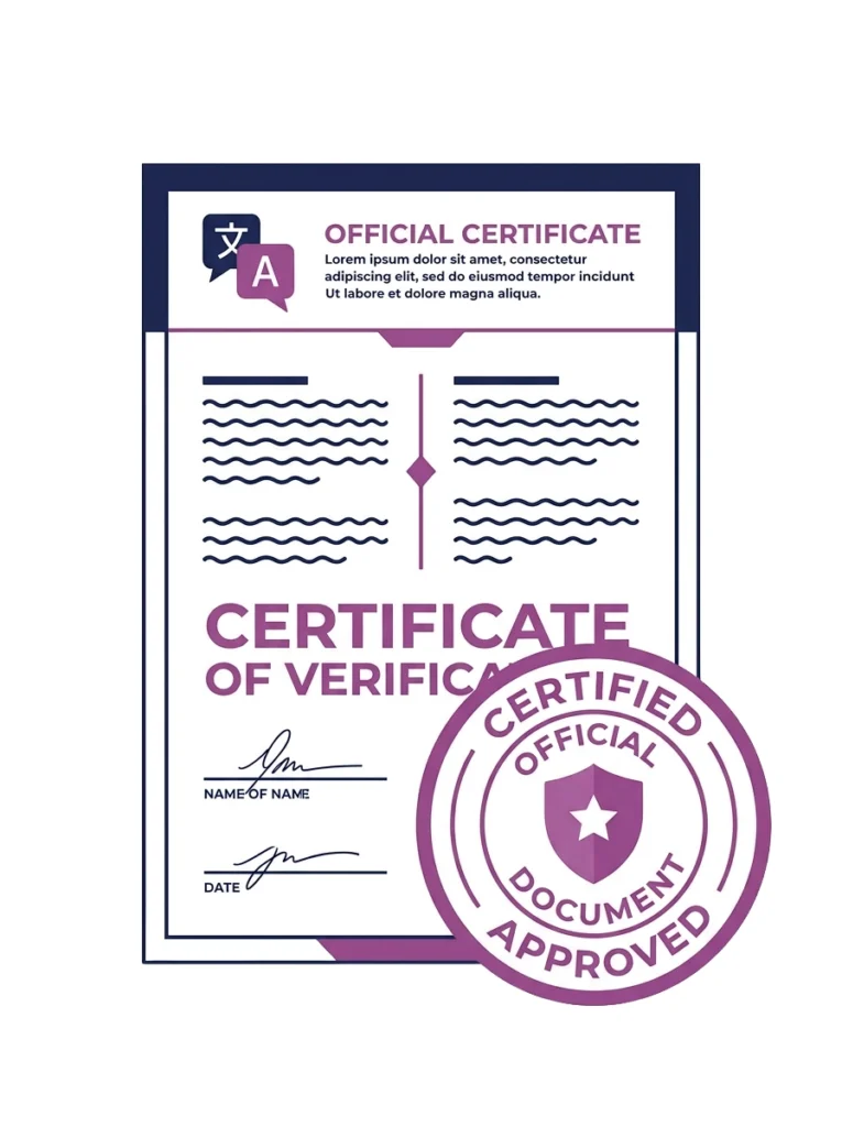 Certified Translation Services