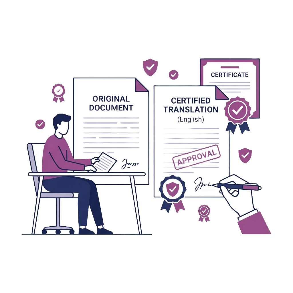 What is a Home Office accepted translation?